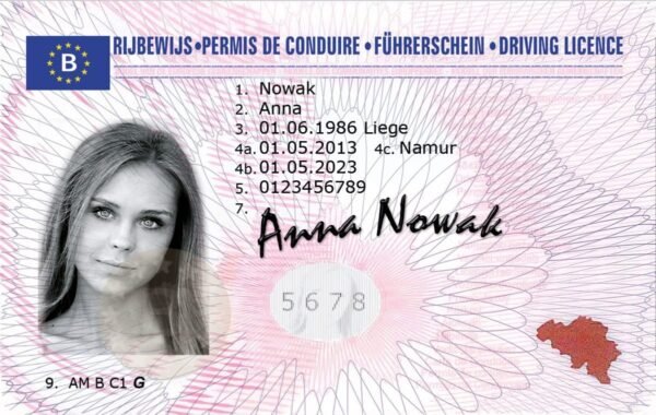 België, Rijbewijs BE Kopen