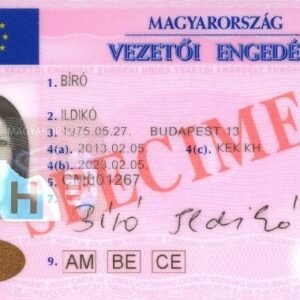 Vezetői Engedély Hungary (Driver’s License)