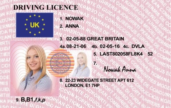 Buy Driving Licence Uk